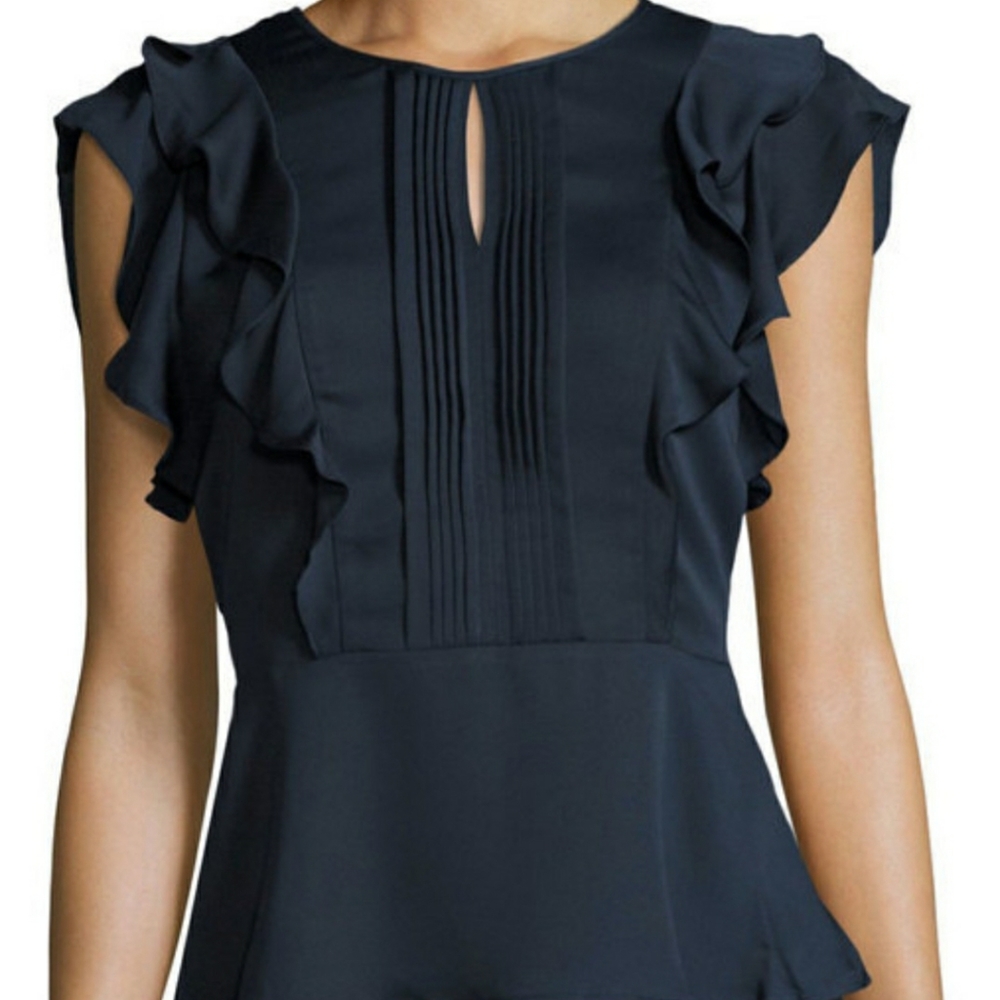🍇Collective Concepts Peplum Blouse